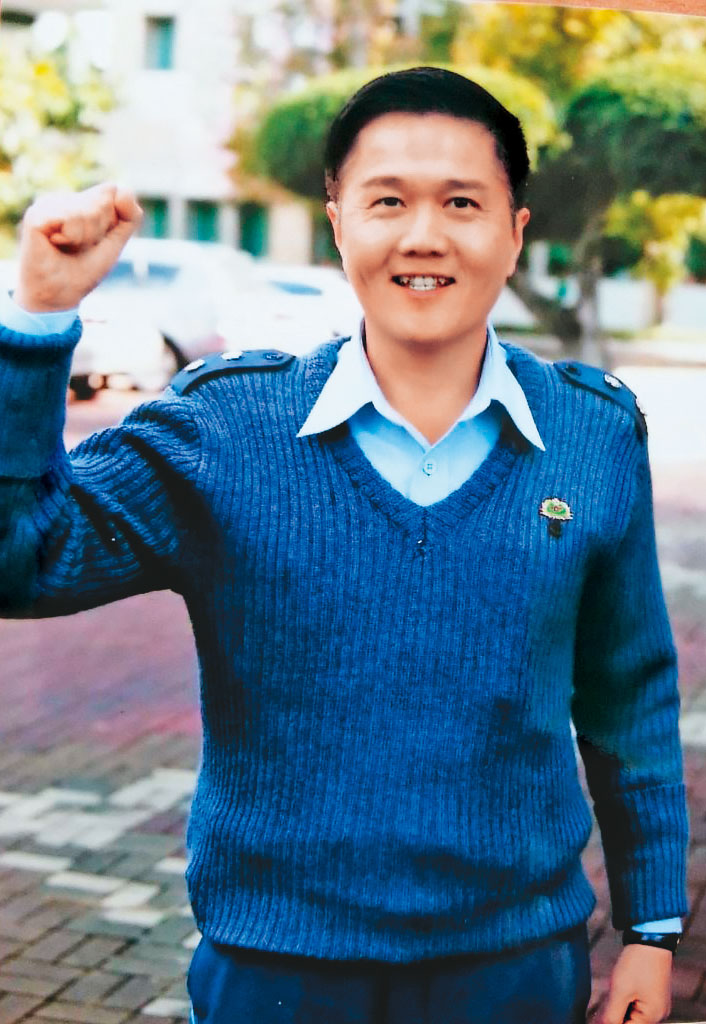 教育部雲林縣聯絡處軍訓督導、上校吳智泰（圖），涉嫌教唆部屬偽造文書。（翻攝臉書）