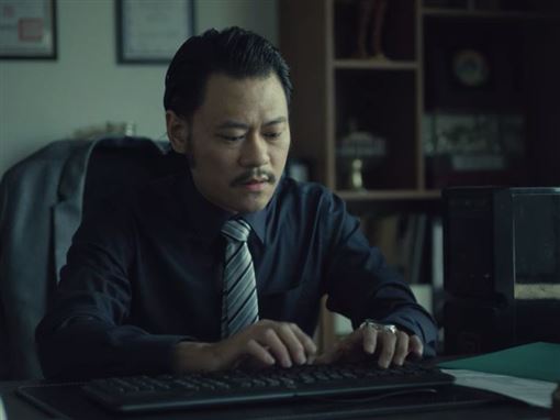 壯壯陳彥壯在Netflix《誰是被害者》演無良主管。（Netflix提供）