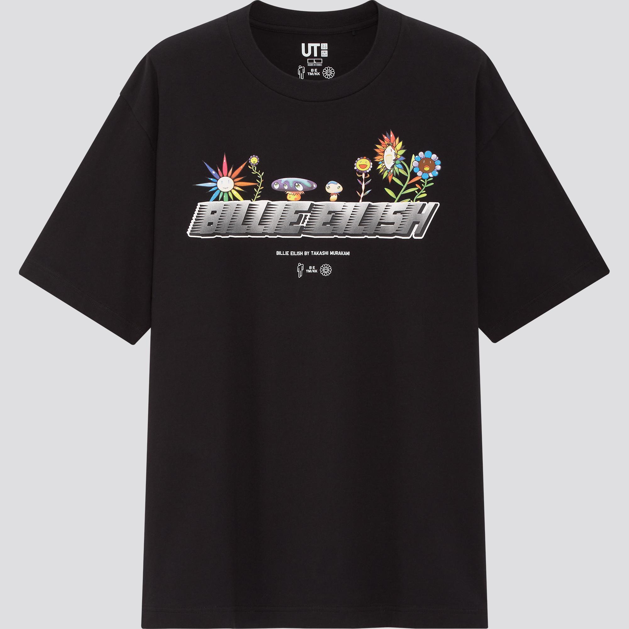 男裝Billie Eilish X村上隆UT NT$590 。（UNIQLO提供）
