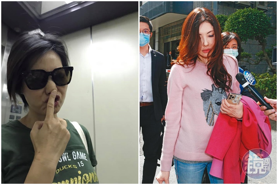 丁寧千（左）字力挺何如芸（右），奉勸天下女人不要太懂事。（左圖翻攝自丁寧臉書，右圖為本刊資料照）