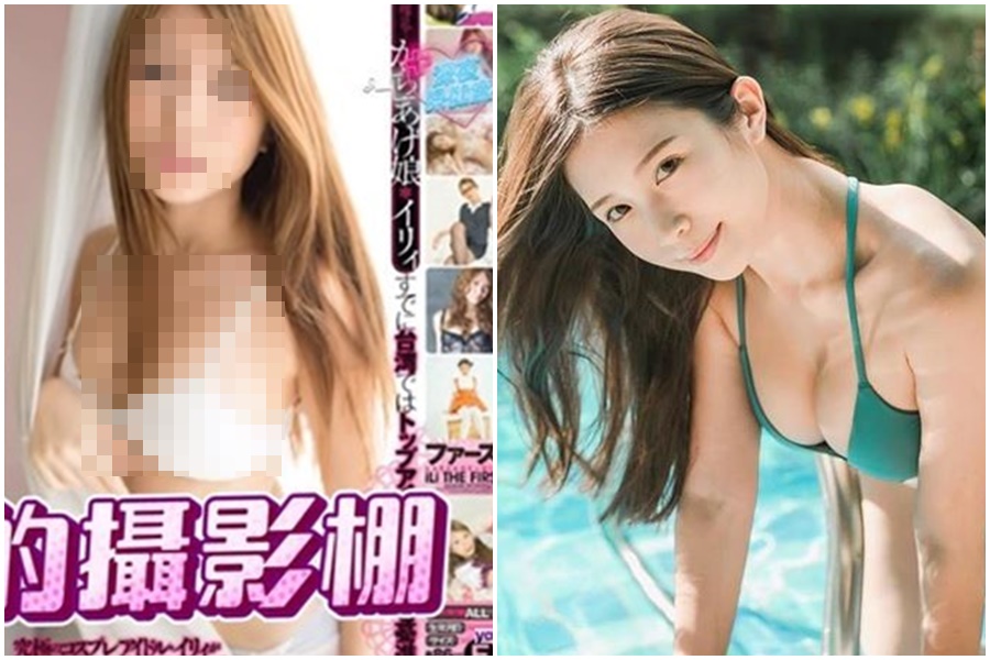 雞排妹自爆曾在日本A片的攝影棚取景拍寫真集。（翻攝自深夜保健室YouTube、臉書）