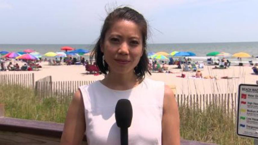 《CNN》台裔記者陳亦芃採訪受辱，為自己表達立場。（翻攝自CNN）