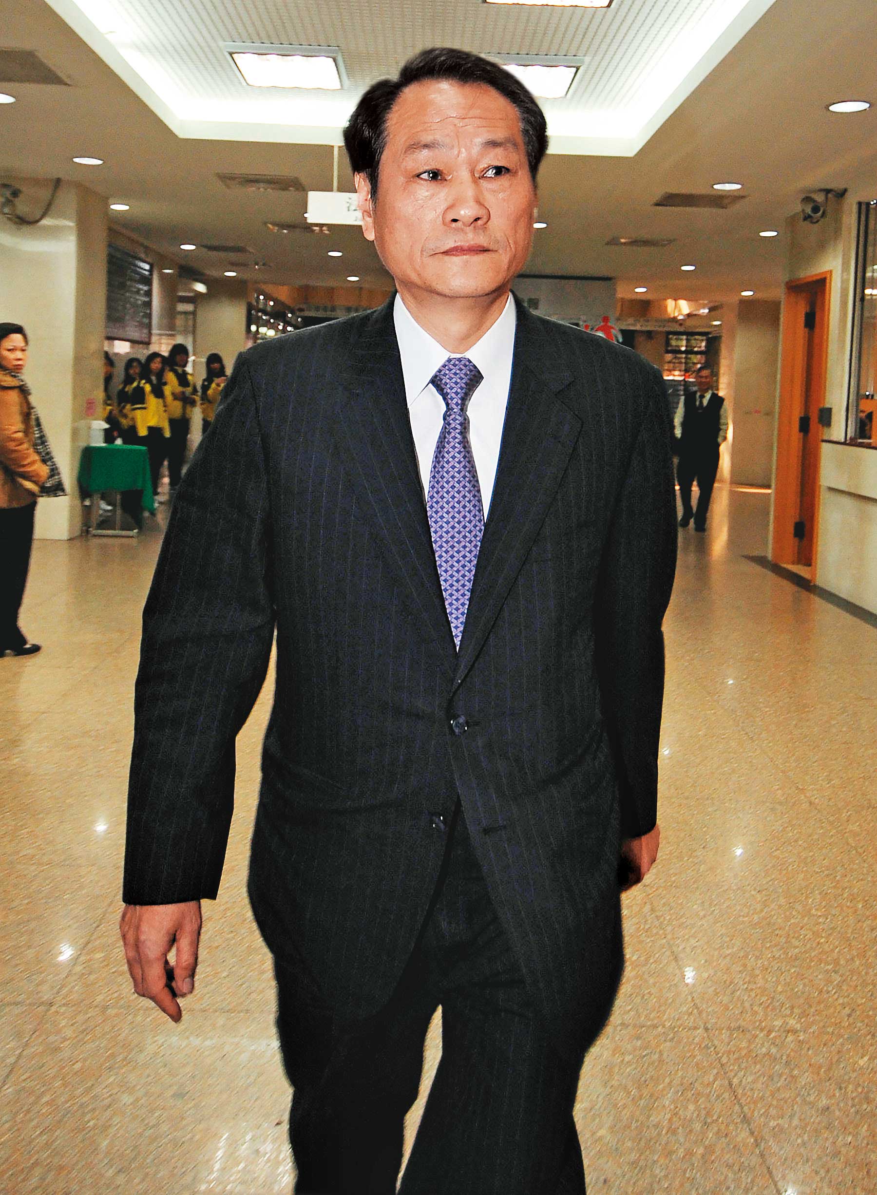 長榮集團創辦人張榮發的女婿鄭深池(圖)離開集團19年,此次被提名出任掌握長榮集團的基金會董事。(聯合知識庫)
