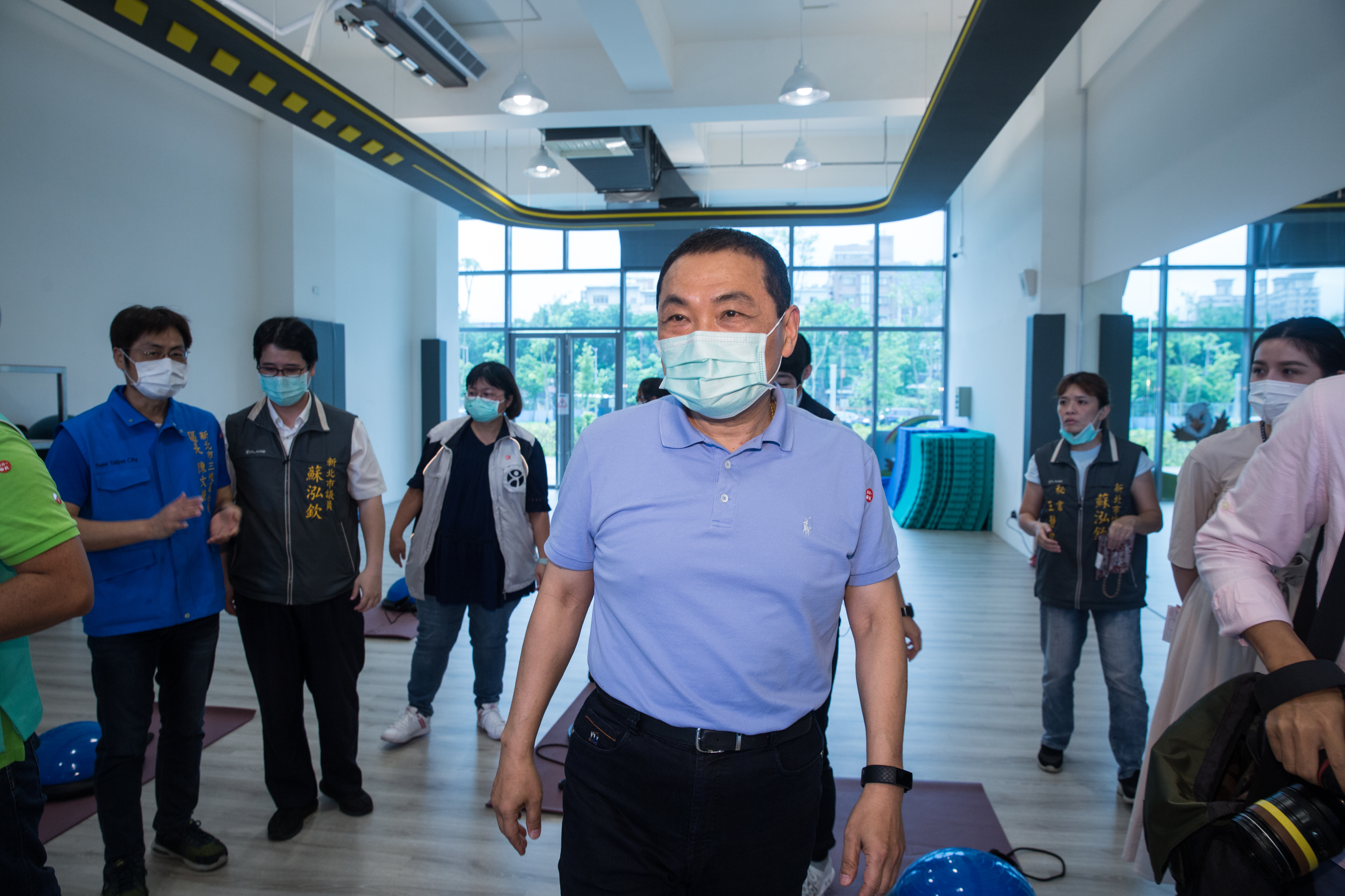 被指空抄襲愛情摩天輪，侯友宜今回應，「這是不一樣的，是一個大家錯覺的想像」，新北市早在108年就有類似的造型。（本刊資料照）