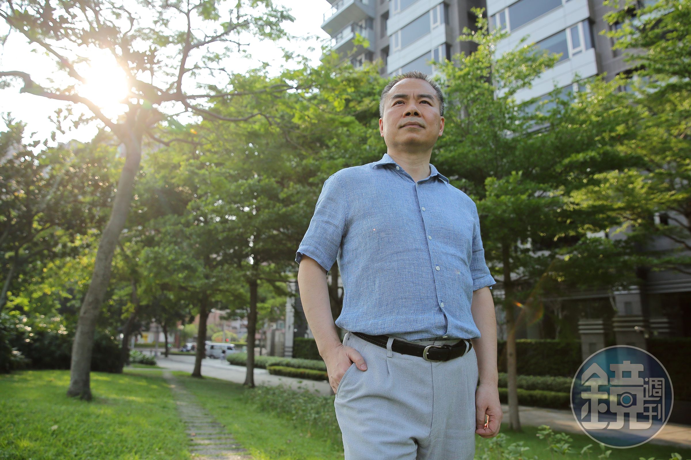 操作期貨得緊盯螢幕，加上壓力大，張松允身體因此出現警訊。