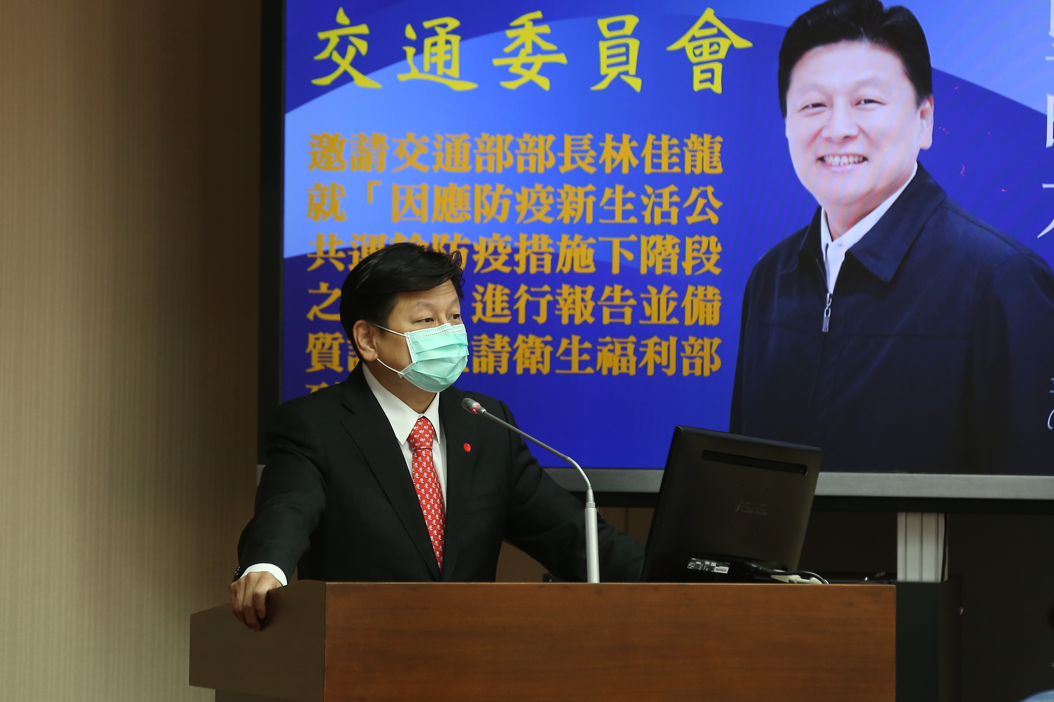 無黨籍立委傅崐萁首度從獄中發聲明駁斥視訊問政一事，圖為資料照。