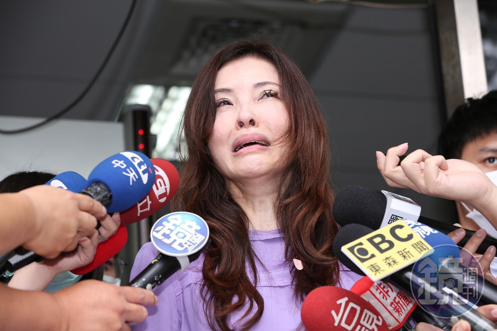 何如芸針對老公王敏錡的聲明內容痛批「胡扯」。