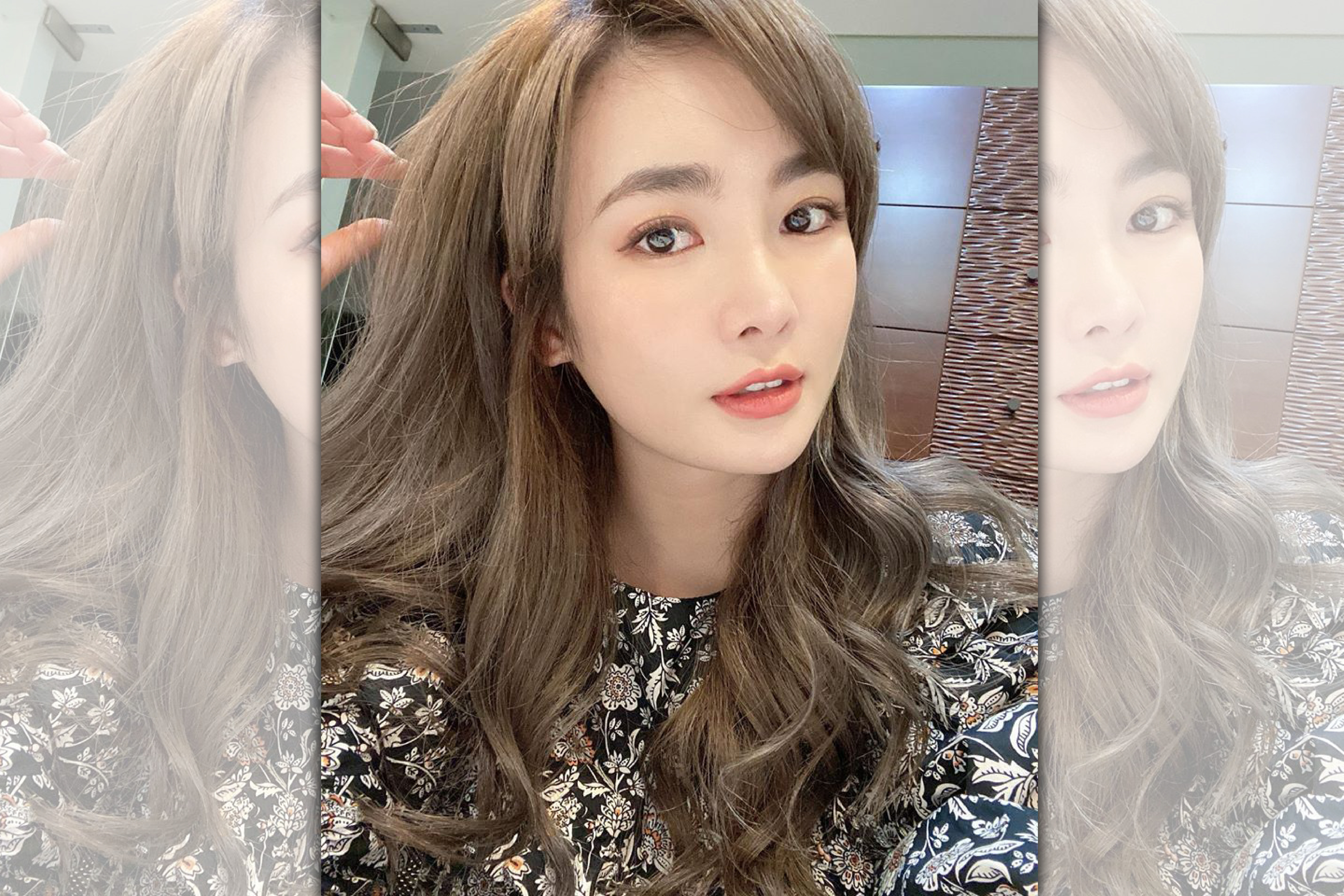 舒子晨今（27）日開記者會澄清控教唆黑衣人逼解約一事。（翻攝自舒子晨臉書）