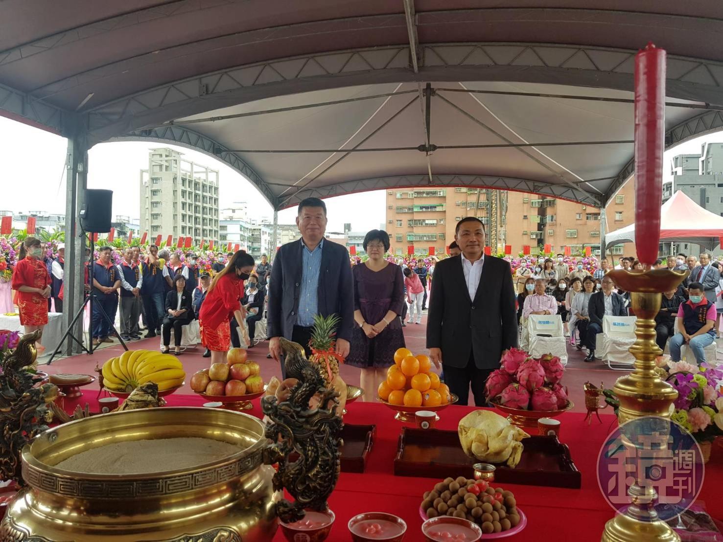 「金山凱悅酒店」於5月27日舉行動土儀式，由興富發集團總裁鄭欽天與新北市長侯友宜共同主持。