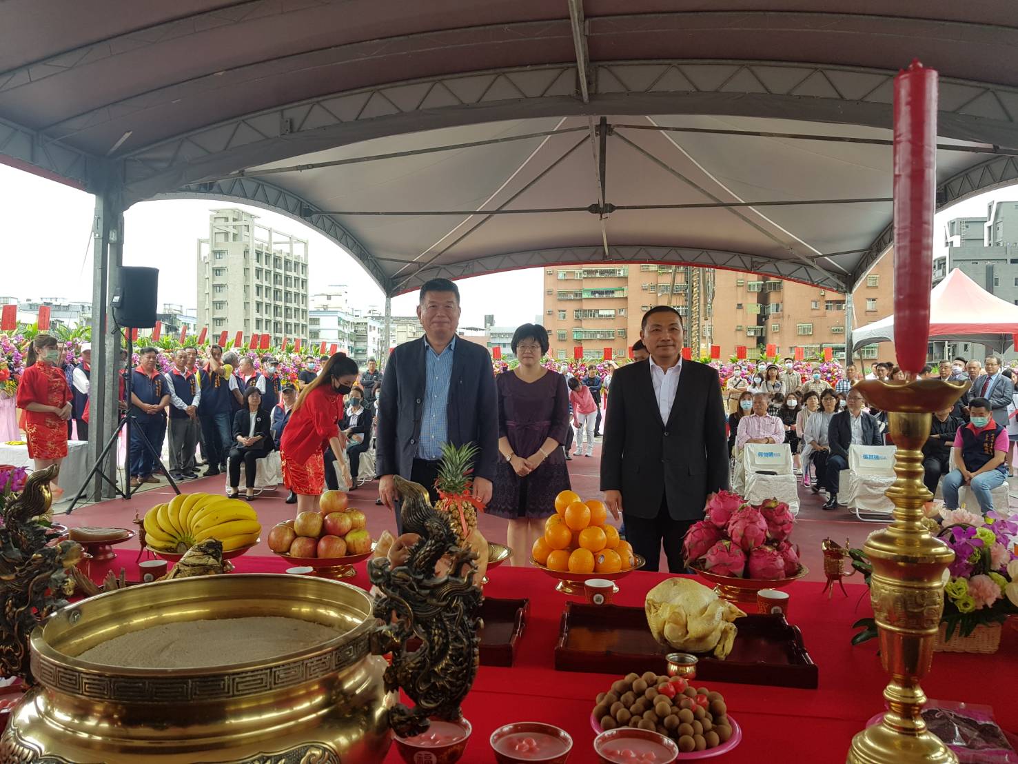 「金山凱悅酒店」於5月27日舉行動土儀式，由興富發集團總裁鄭欽天與新北市長侯友宜共同主持。