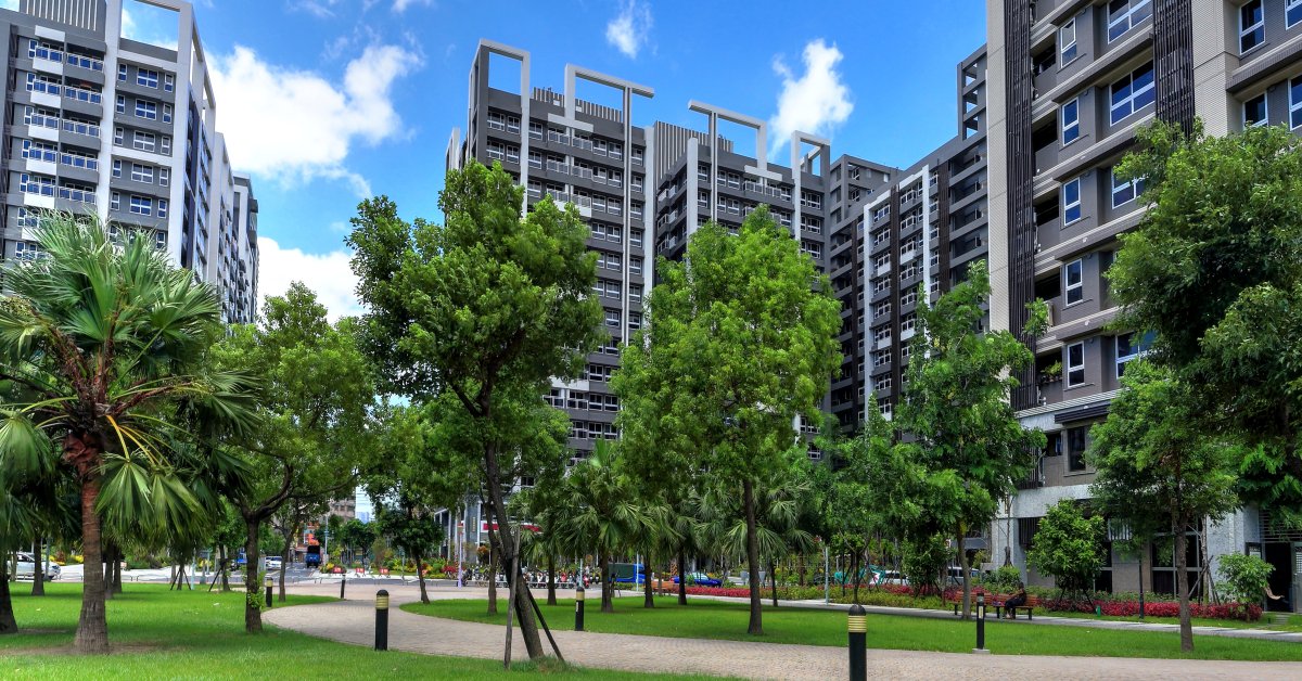 萬坪水岸造鎮林板新特區超過2000戶家庭入住。