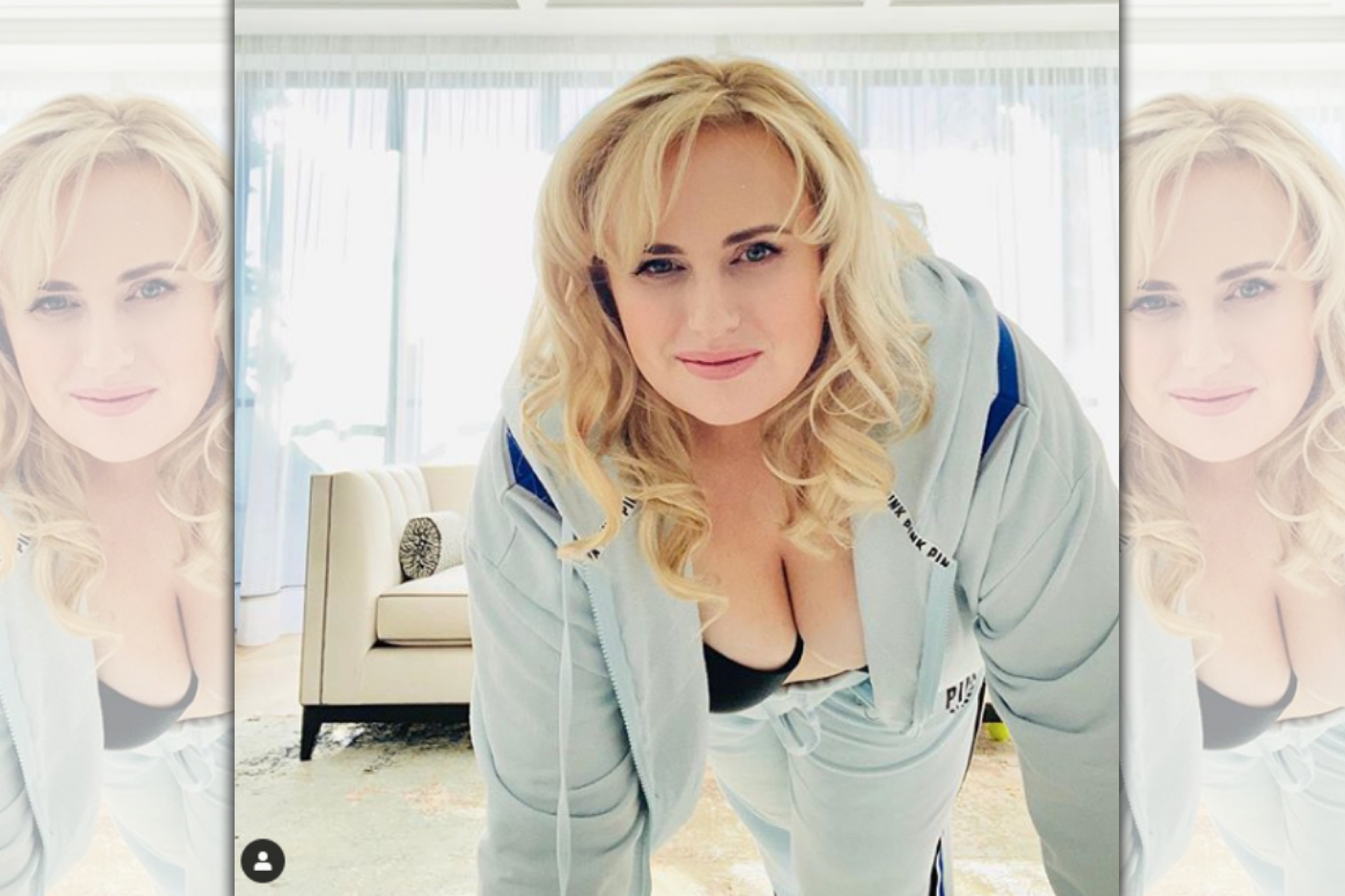 「胖艾美」瑞貝爾威爾森宣告今年年底前要瘦到75公斤。（翻攝自Rebel Wilson官方Instagram）