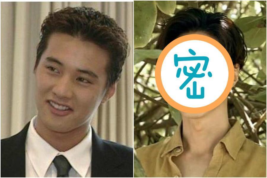 元斌近日再度被捕捉到身影,與20年前的樣貌沒有太大差距。(翻攝藍色生死戀劇照、OLZEN)