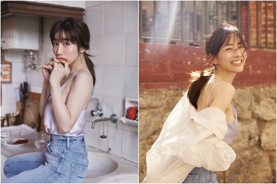 田中美奈實去年底推出首本寫真集大賣44萬本，榮登今年上半年的寫真銷售女王。（翻攝自田中美奈實寫真集官方IG）