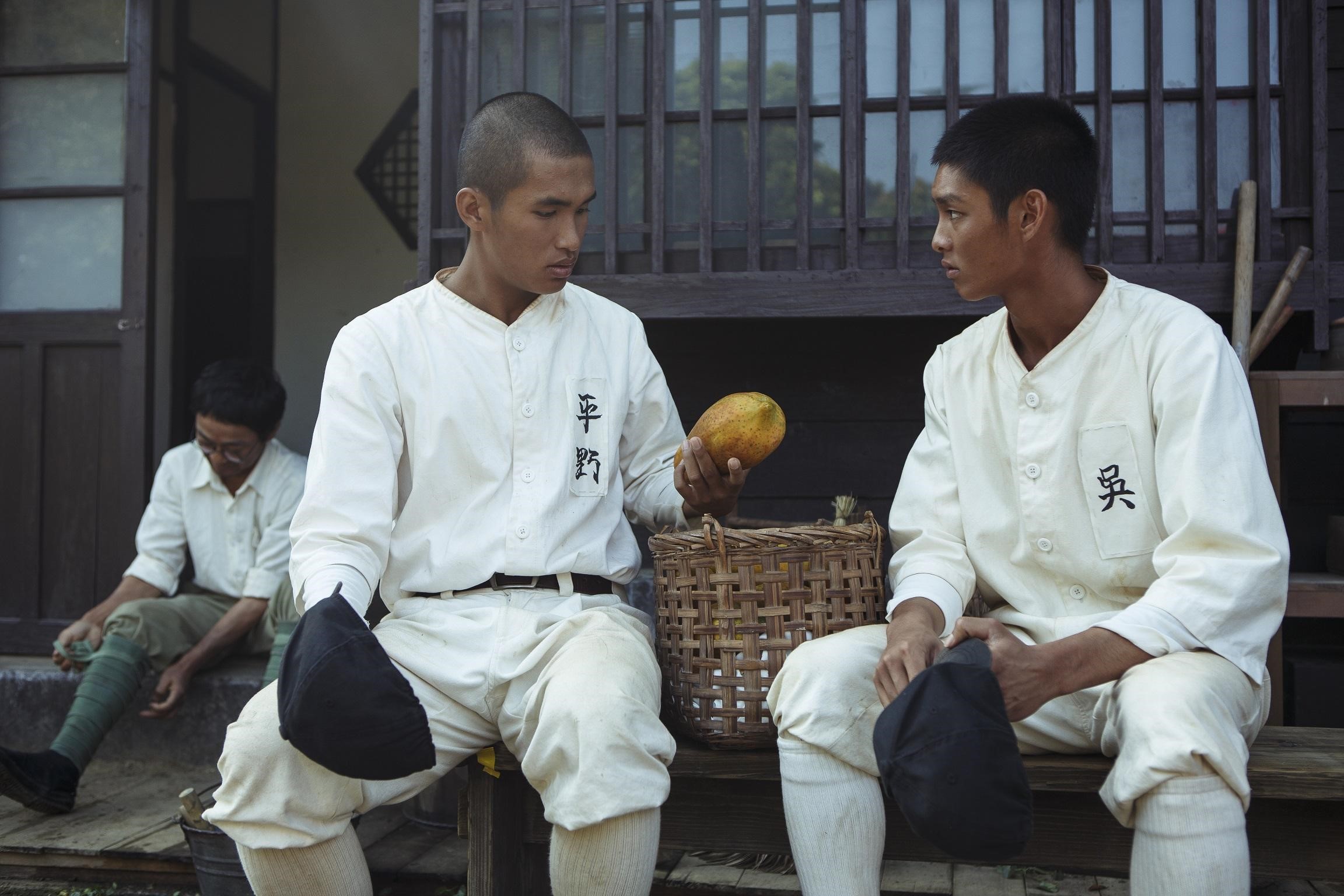 鄧莉棋指出《KANO》中棒球員的髮型雖然都是平頭，但設計時必須做出辨適度。（翻攝自《KANO》臉書）