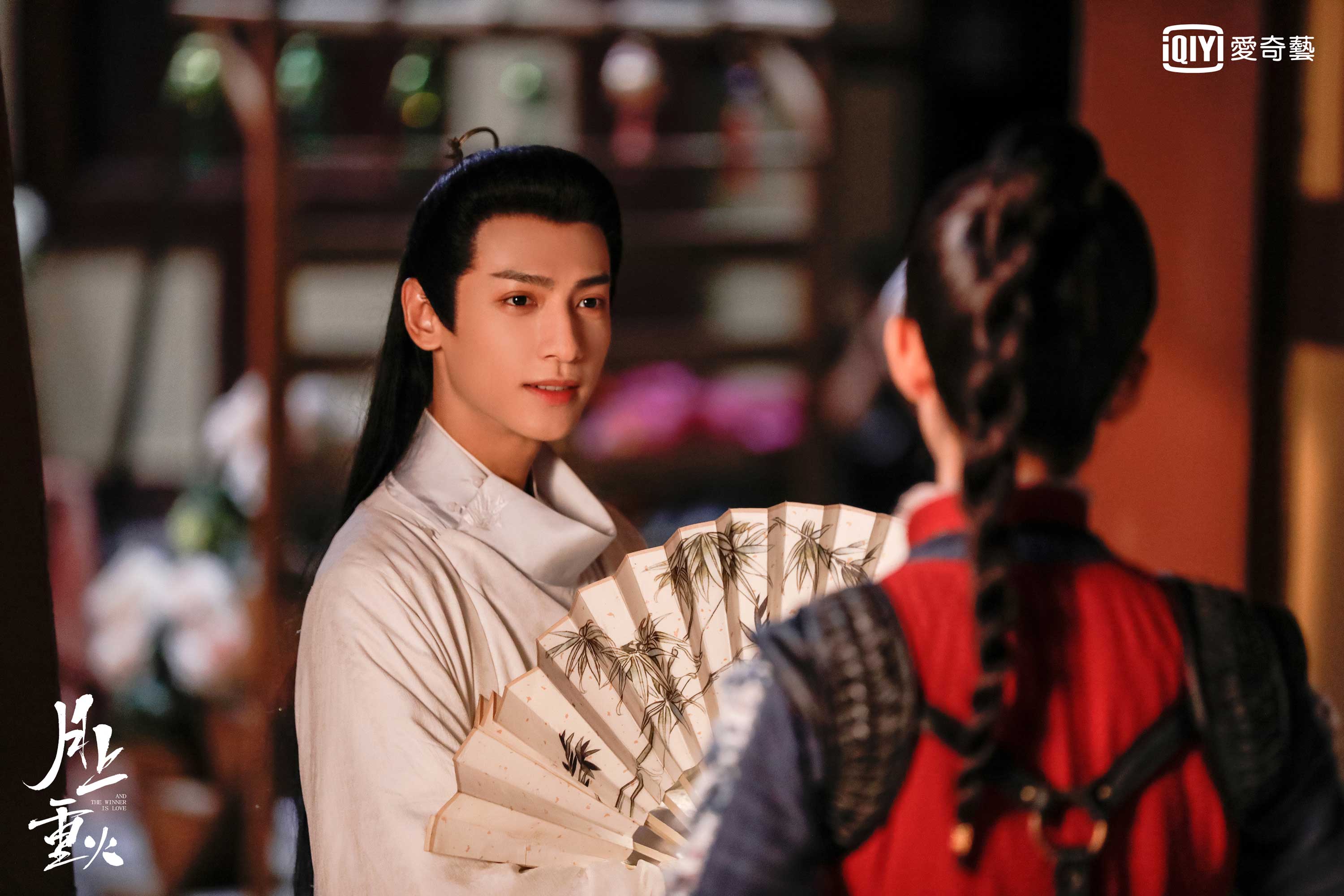 羅雲熙與陳鈺琪繼《香蜜》組合之後，在《月上重火》再扮CP。（愛奇藝台灣站提供）