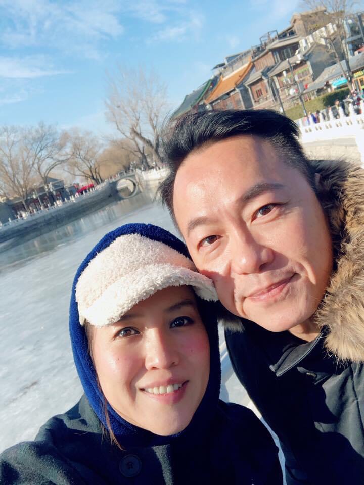 張克帆和老婆双儿感情非常好，婚前双兒就感謝張克帆一路相伴。（翻攝自張克帆臉書）