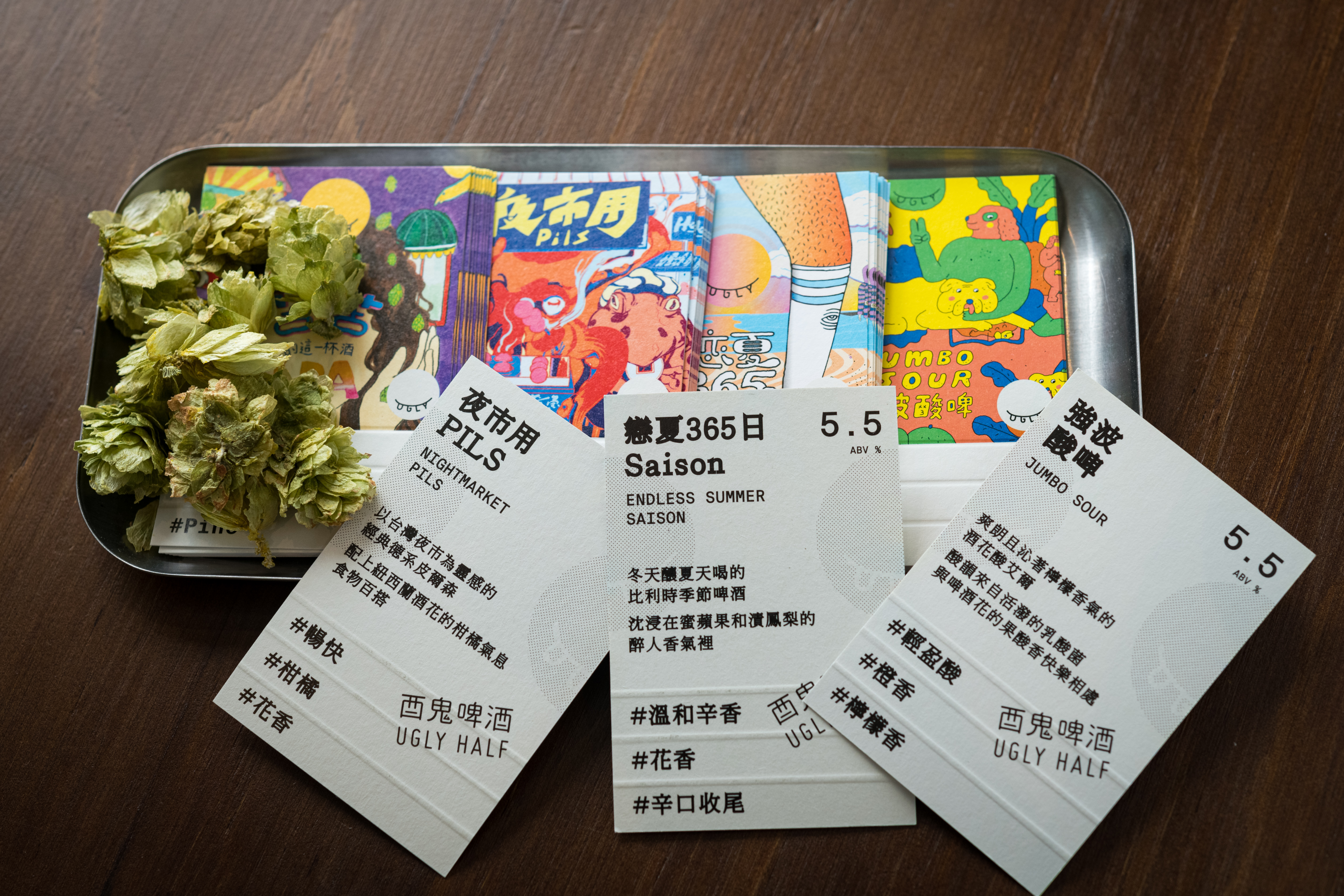 喝啤酒也能像威士忌、葡萄酒，依Tasting Note仔細品飲。