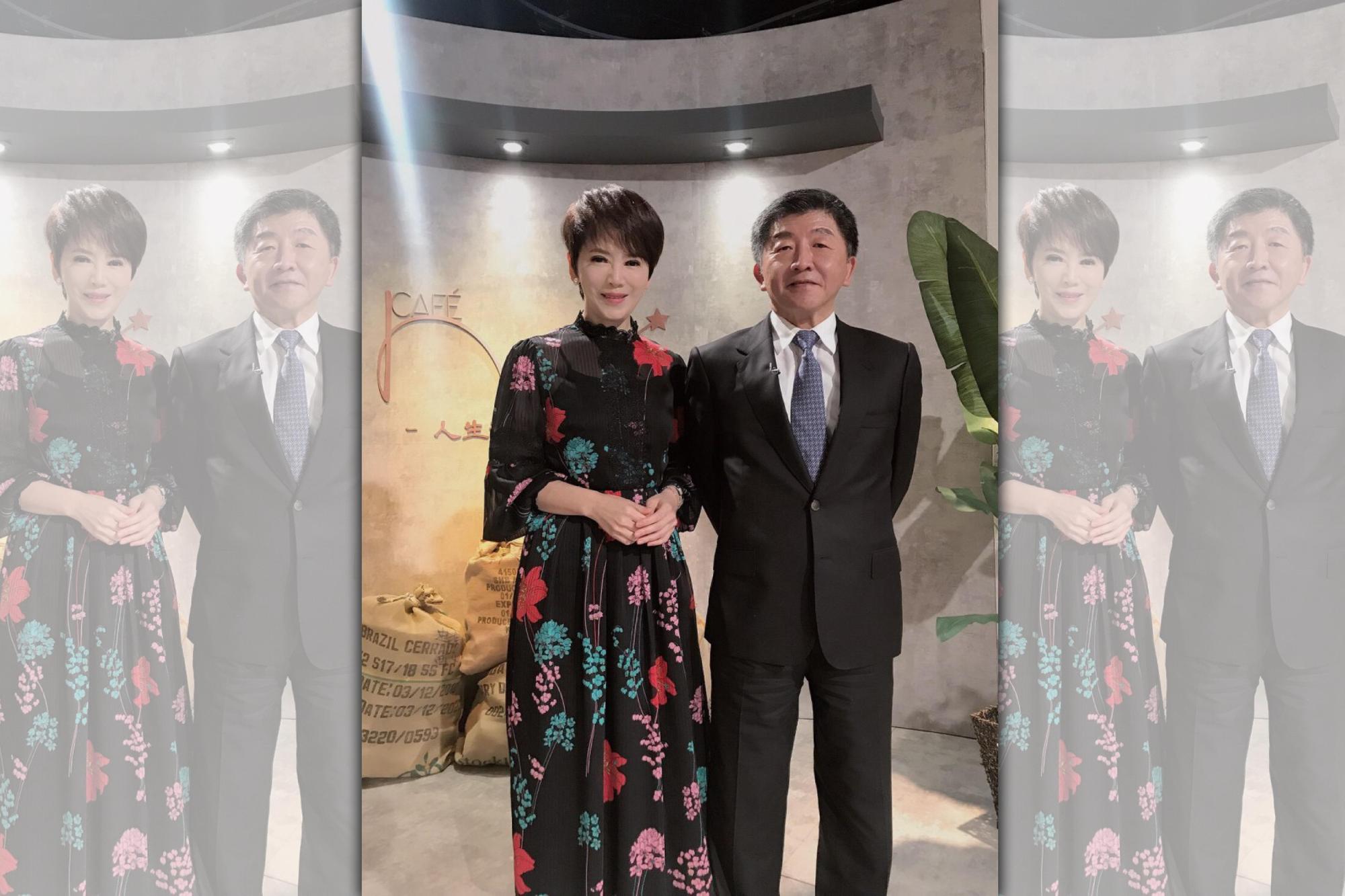 衛福部長陳時中近日接受陳雅琳專訪透露許多私生活，妻子真實身份也曝光了。（壹電視提供）