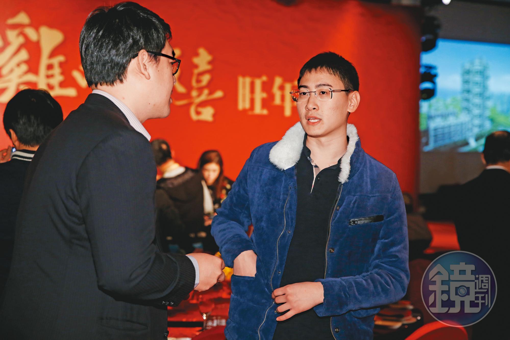 祝文宇獨子祝藝擔起甲山林機構總經理重任,在團隊老臣輔助下慢慢踏穩接班腳步。