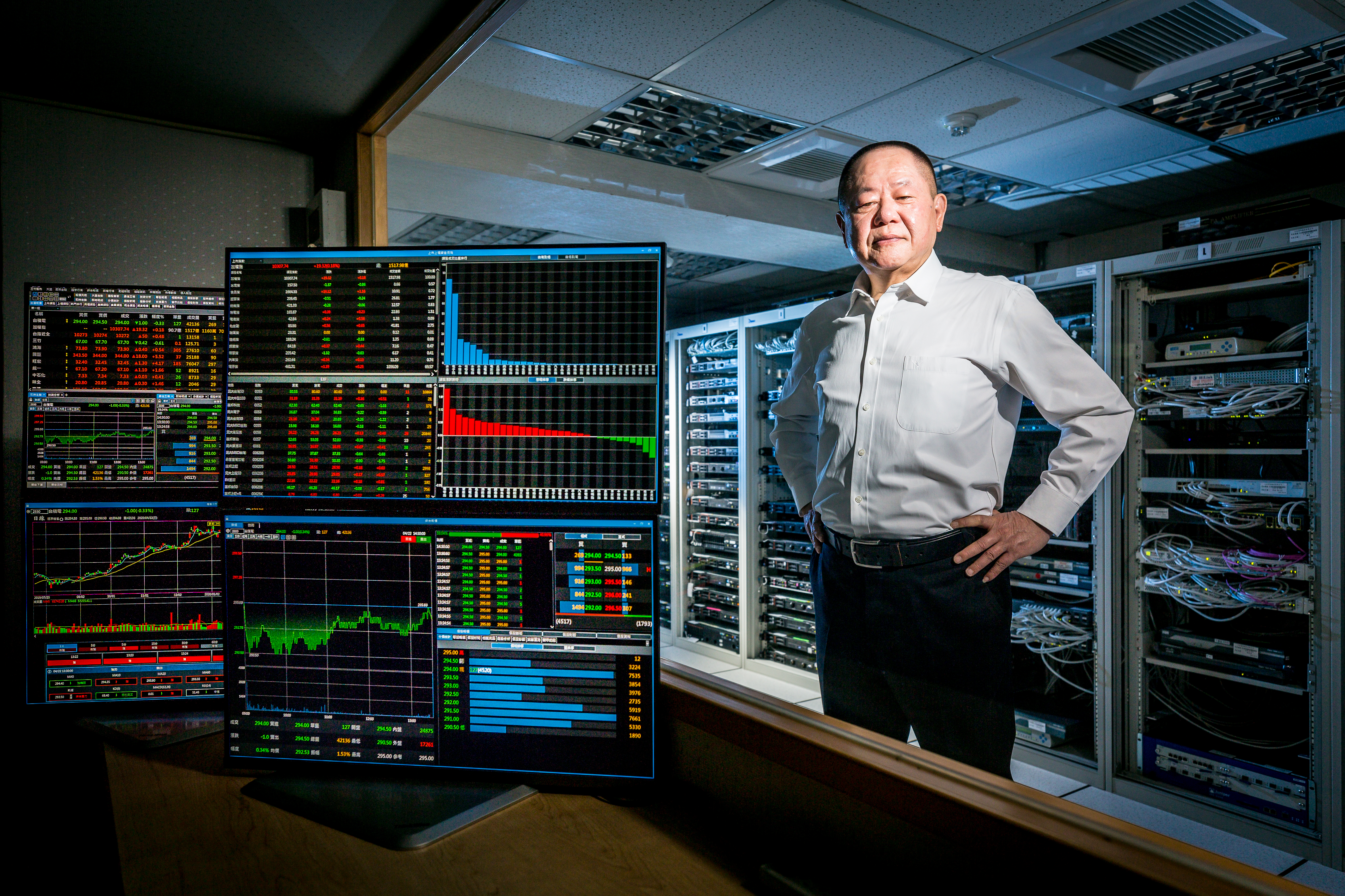 邱宏哲率領團隊，從call機報價，一路做到行動看盤龍頭，47家券商都用其看盤系統；APP亦有90萬會員下載，市佔第一。