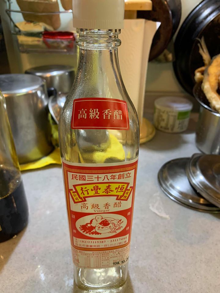 我都用這個牌子的香醋，一次一瓶的量。