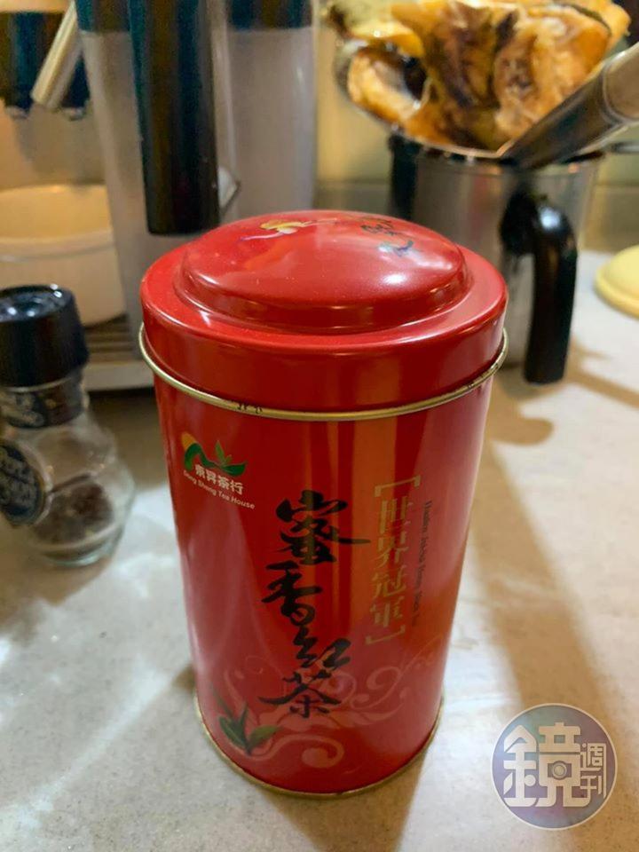 煙燻用的紅茶。