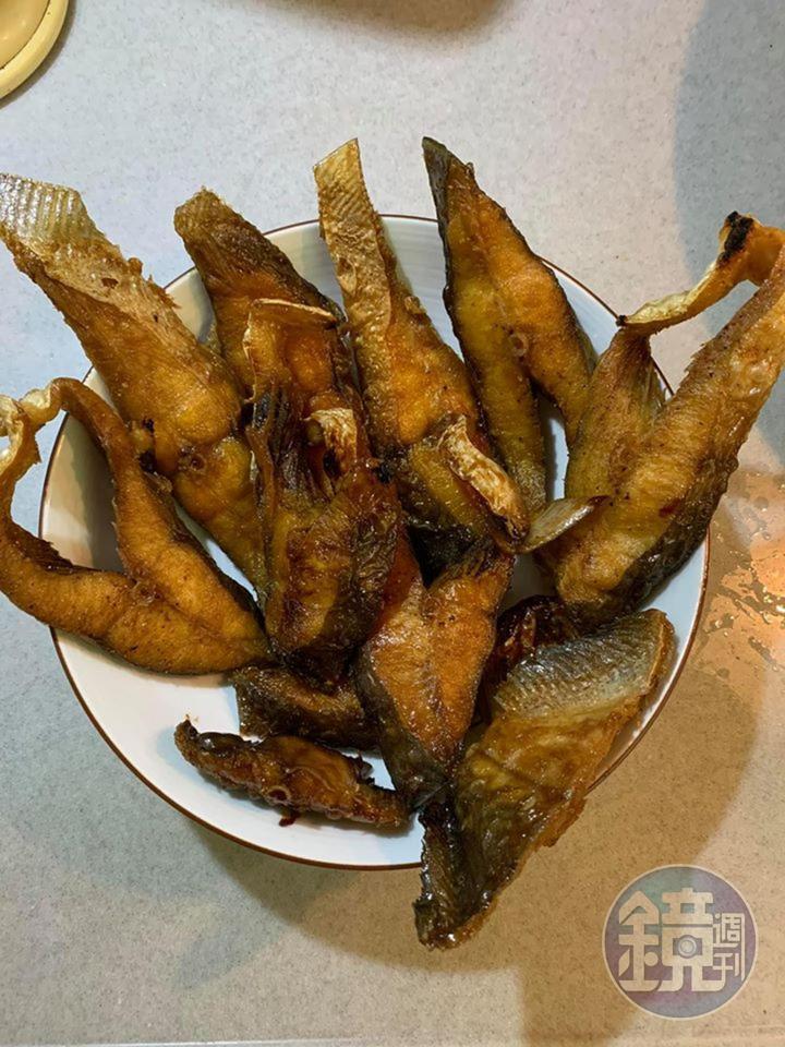 煙燻鯧魚,完成。