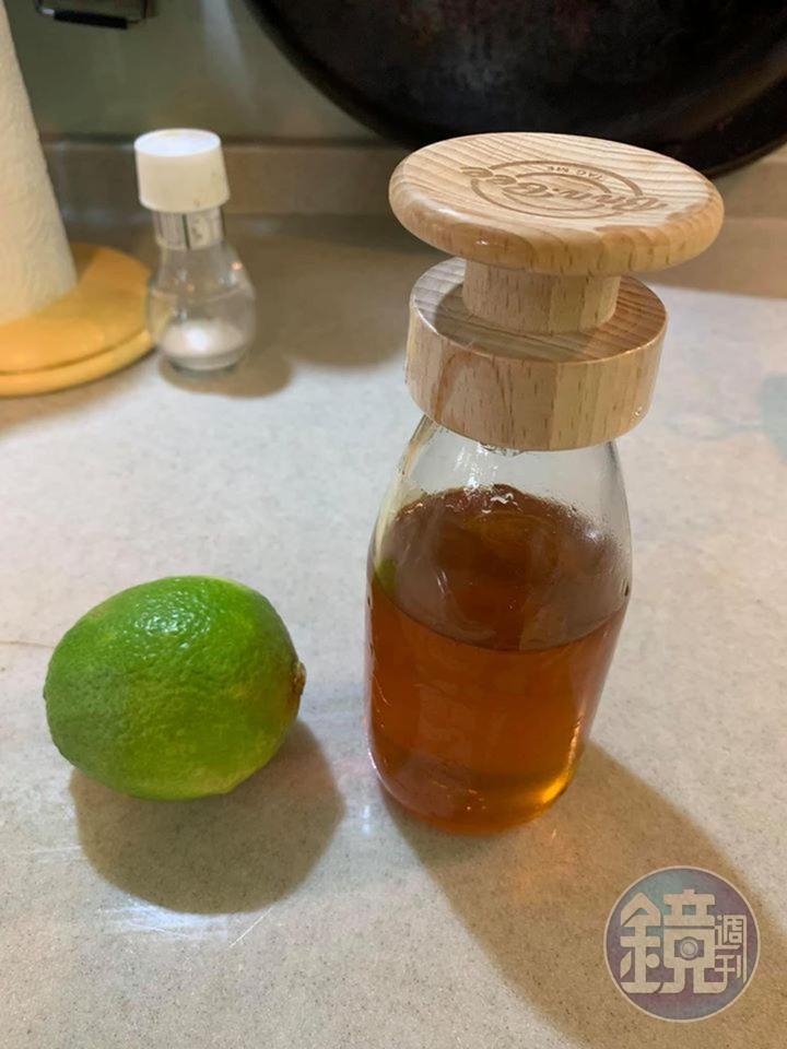 蜂蜜與檸檬也是今天的主要調味料。