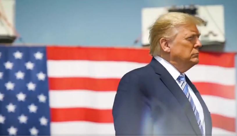 在急難時刻，美國更需要領導人來促進全國和諧、弭合傷口，但川普卻讓事態變得更糟了。（翻攝推特）