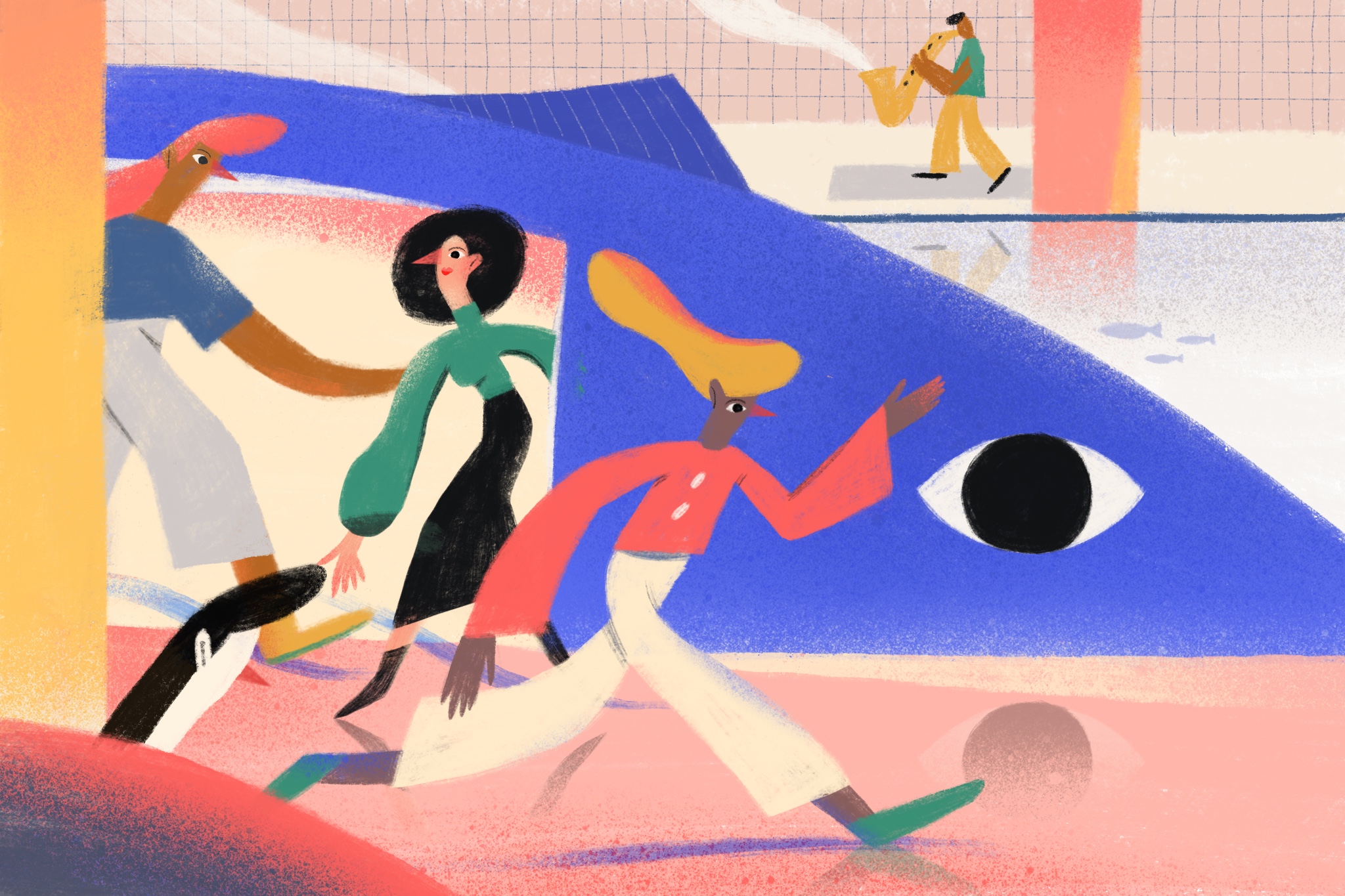 【詩】紐約地鐵　吳緯婷