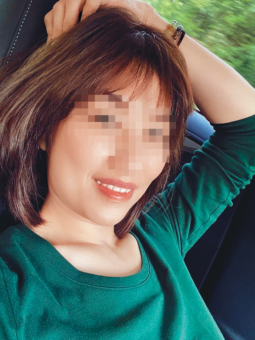 假髮公司女總經理(圖)在葉義英猛烈追求下,與葉發生婚外情。(讀者提供)
