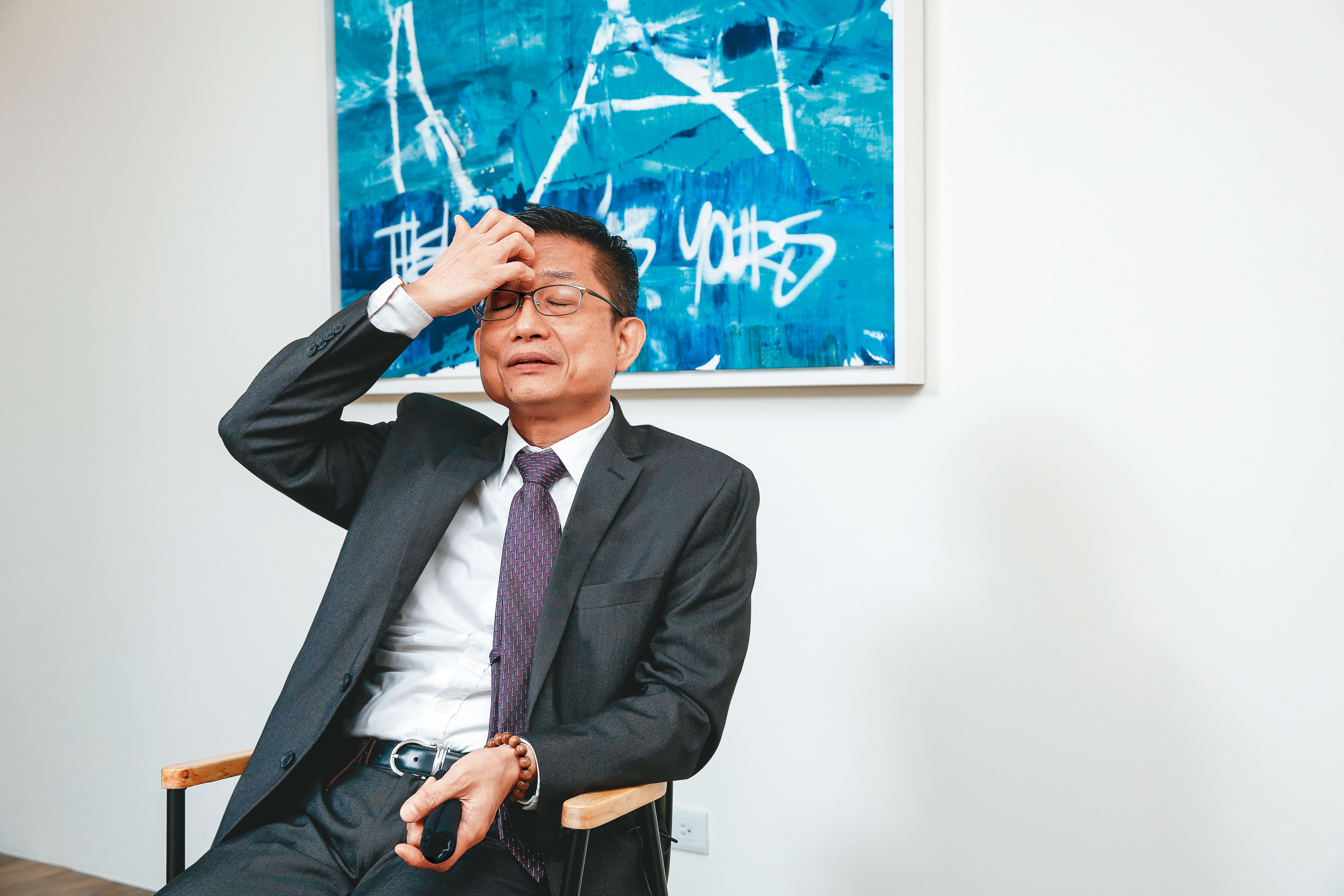 楊連發感嘆家醜不該外揚，希望事情趕快落幕。