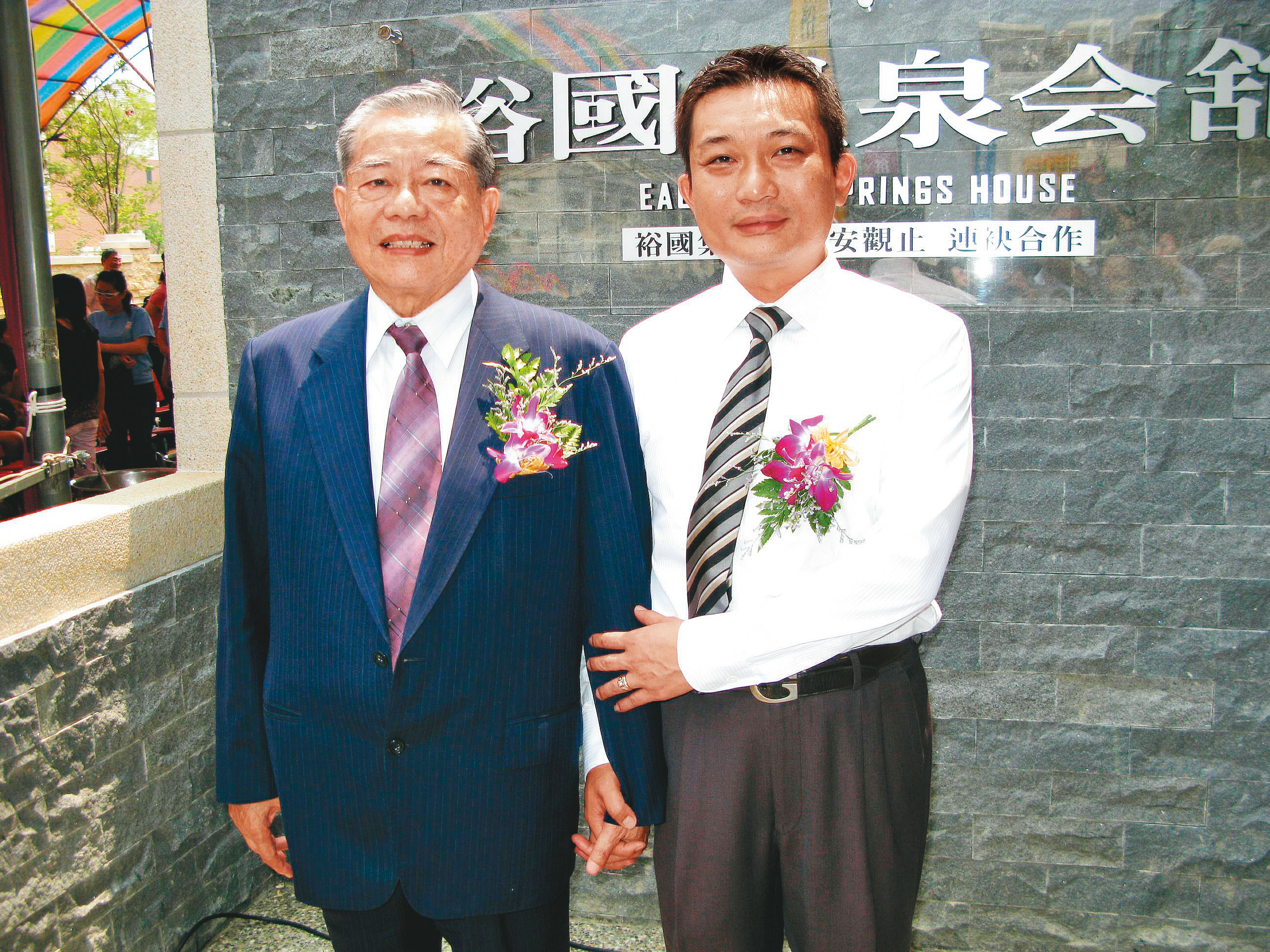 楊家在楊得根（左）過世後爆發家變，次子楊長杰（右）聯合家族成員要把哥哥拉下裕國董座。（聯合知識庫）