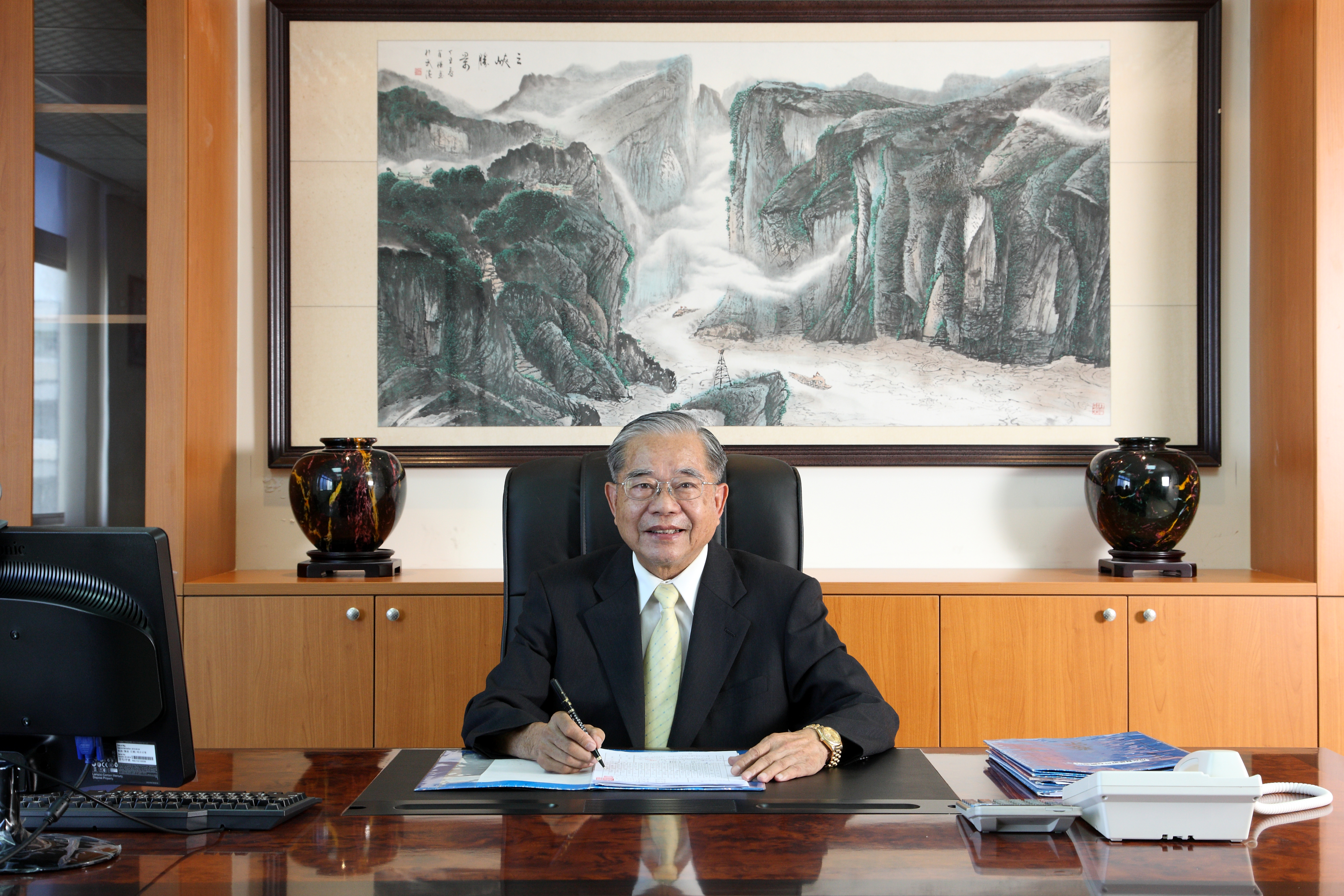 楊得根一手打造德昌、裕國集團，未料離世後竟衍生出遺產糾紛。（楊連發提供）