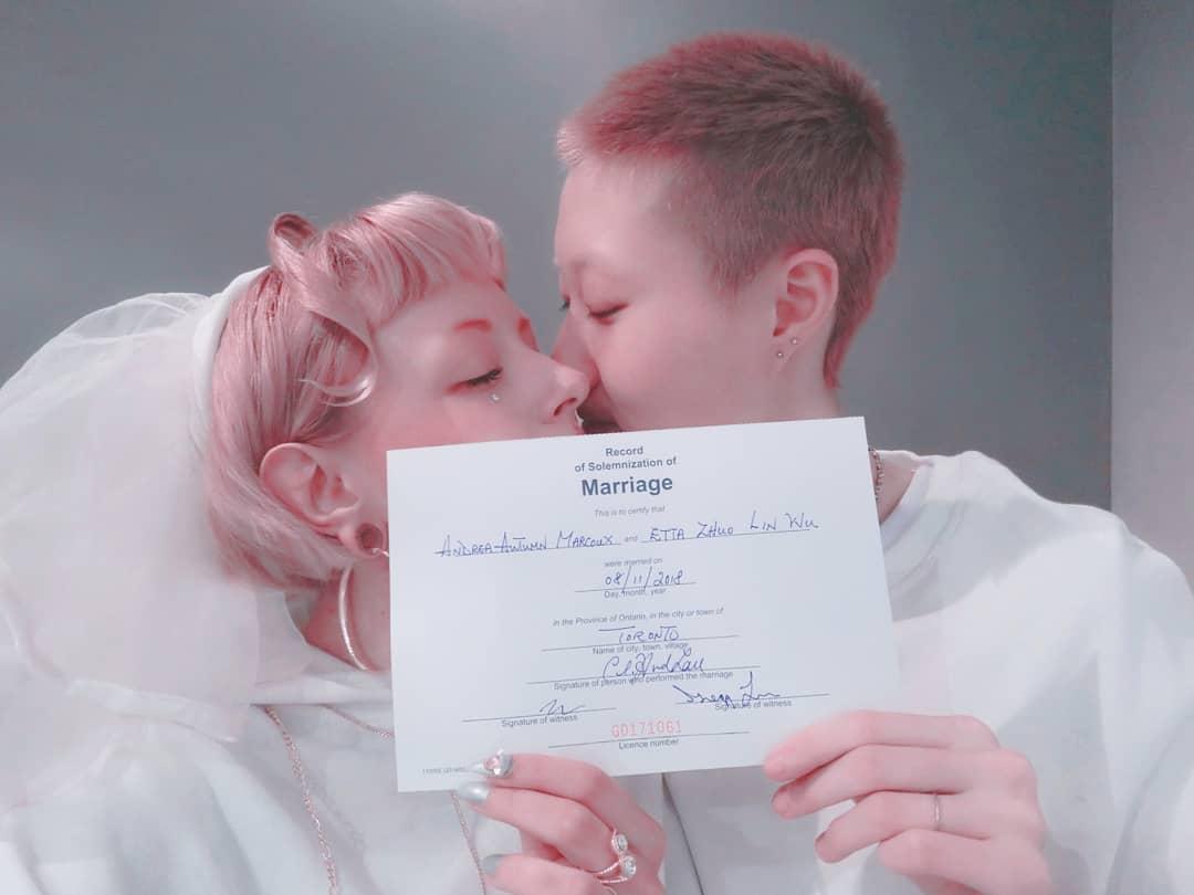 吳卓林公開女伴,並且結婚,可惜半年告吹。(翻攝吳卓林IG)