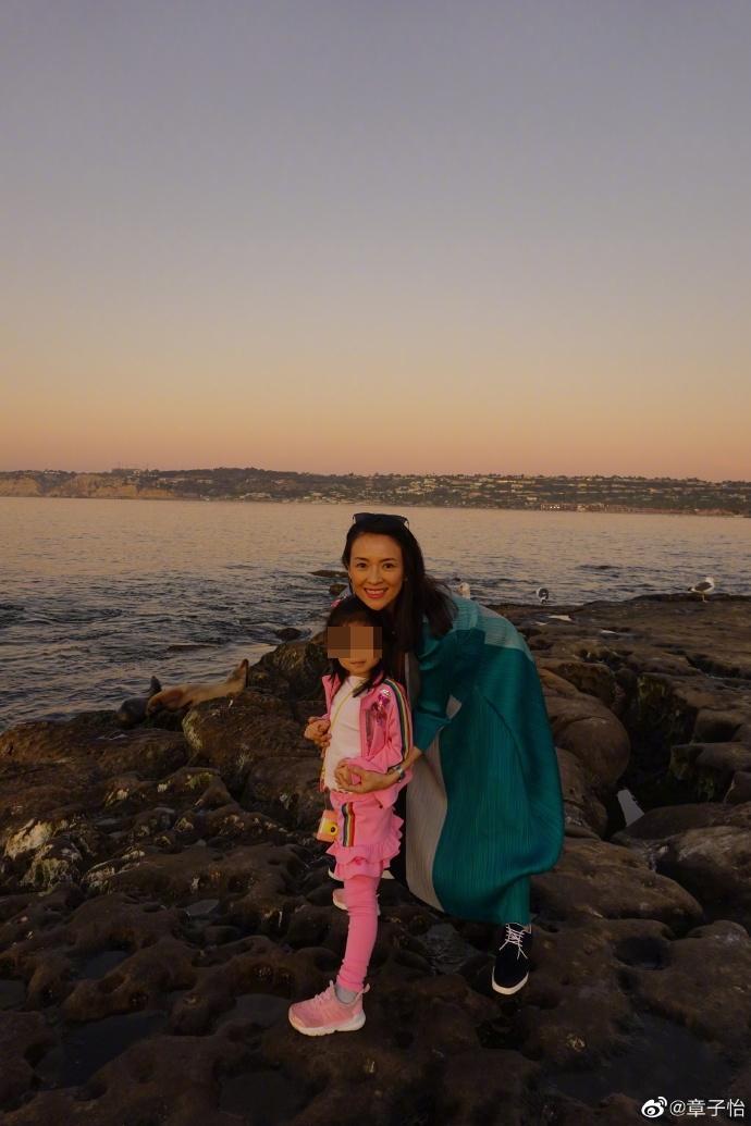 章子怡與汪峰所生的女兒醒醒，如今已5歲大。（翻攝自章子怡微博）