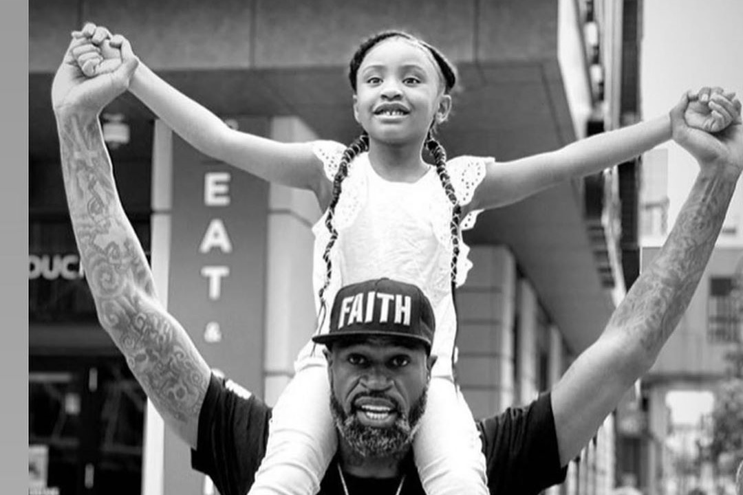 前NBA球星傑克森答應照顧好友佛洛伊德的6歲女兒。（翻攝自Stephen Jackson Sr.IG）