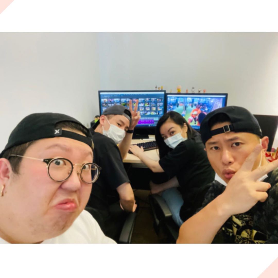 被爆出入長髮女香閨，小刀隨即在IG上發文澄清。（翻攝自小刀IG）