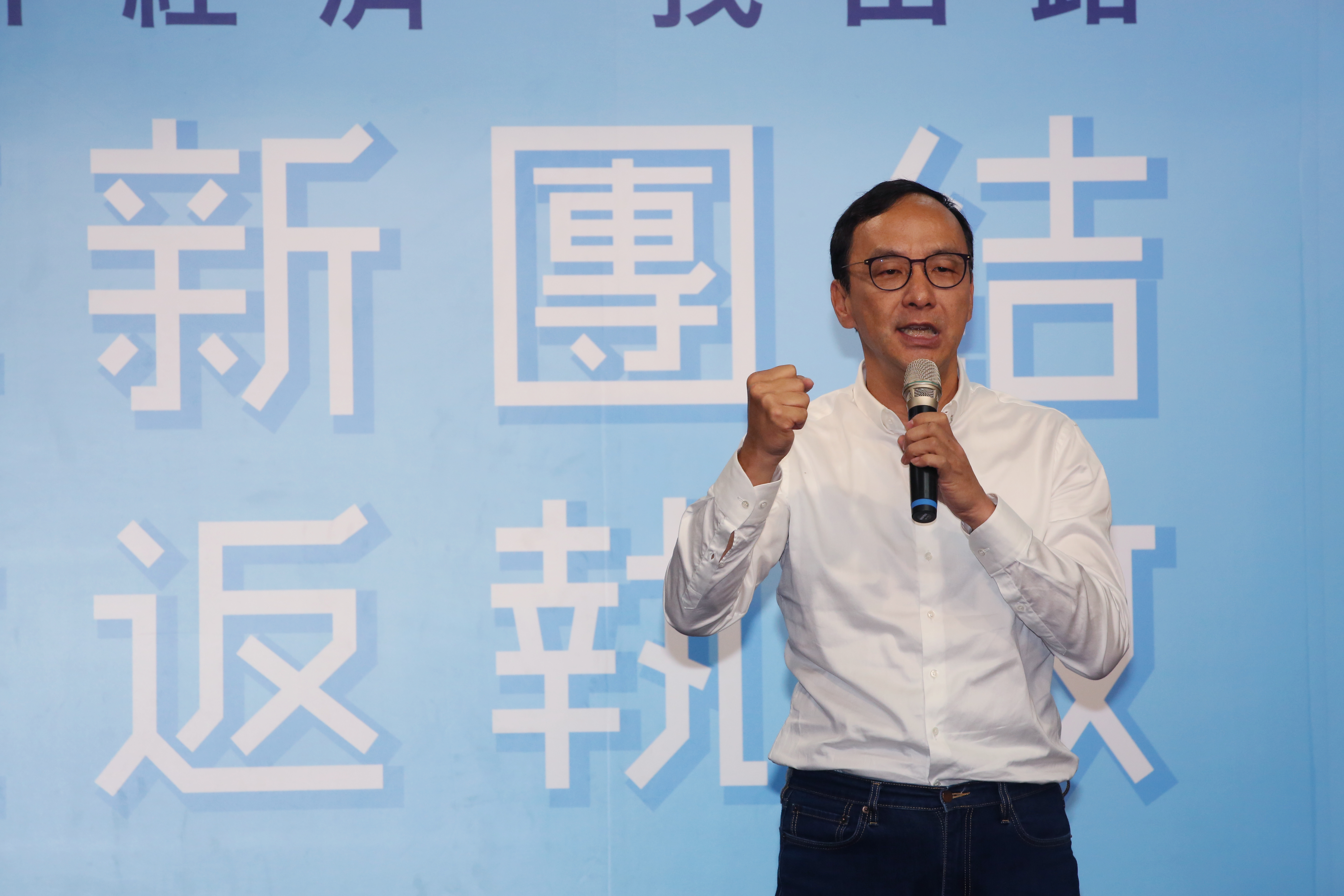 朱立倫（圖）呼籲在台繼續紀念六四，以維護民主自由、聲援香港，並反對暴力與戰爭。圖為本刊資料照。