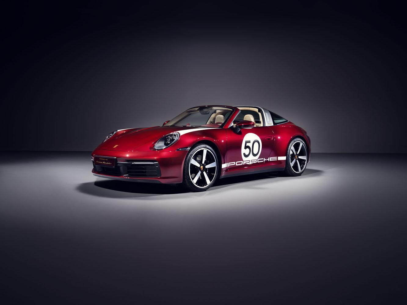保時捷推出911 Targa 4S Heritage Design Edition，復刻 1950 至 1960 年代早期的 911 經典設計元素，並全球限量992部。