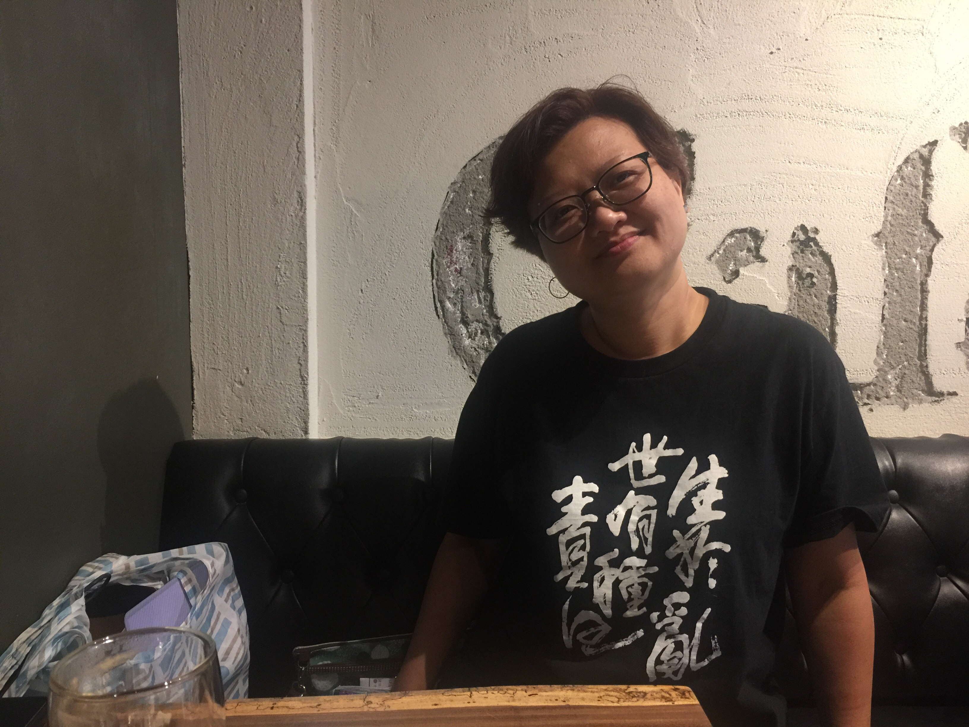 「遍地燭光悼六四」紀念晚會活動發起人鍾慧沁。