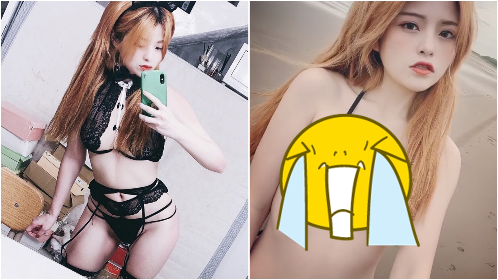 米砂經常分享大尺度辣照。（圖／摘自米砂IG)