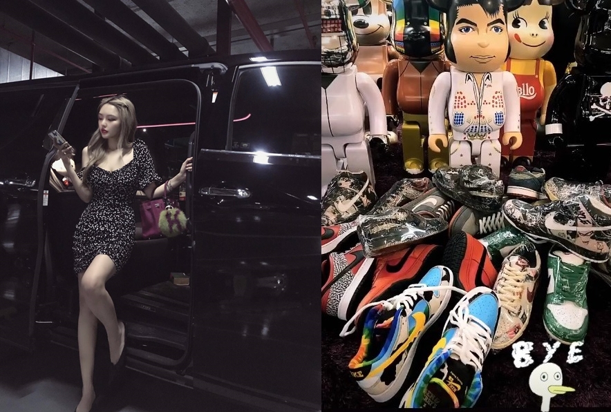 周揚青和羅志祥分別發限時動態，兩人關係再度引發外界好奇。（合成圖，翻攝自周揚青、羅志祥IG）