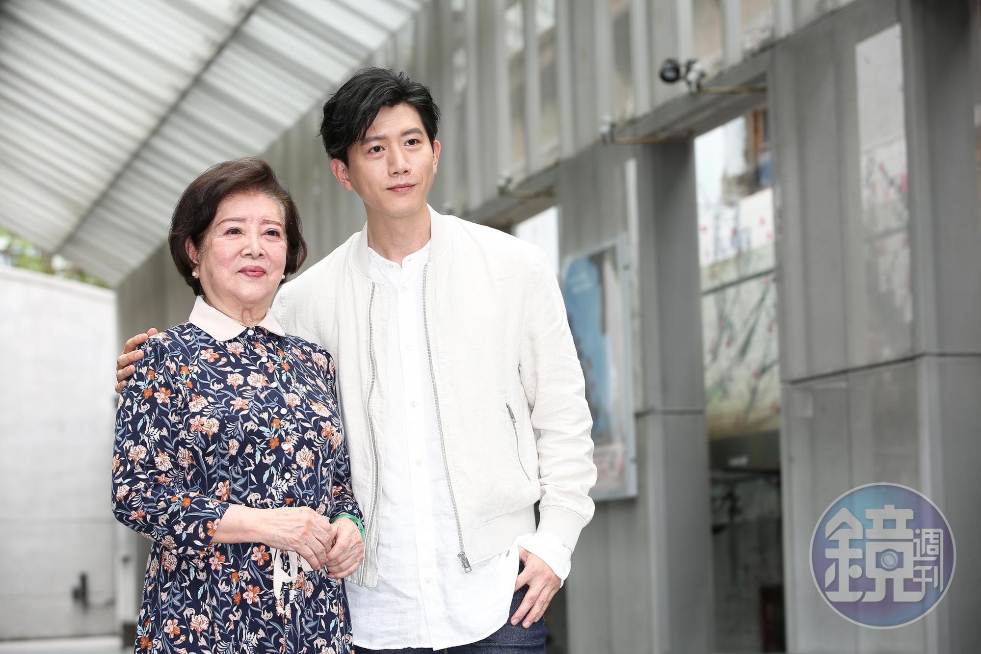 陳淑芳（左起）、莫子儀在《親愛的房客》演出優異，雙雙入圍台北電影獎最佳女配角、最佳男主角。