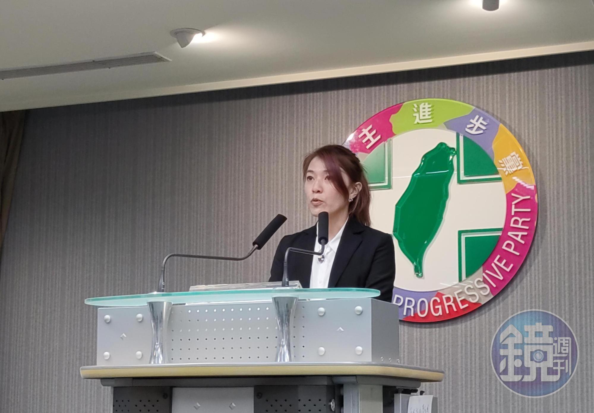罷韓過關，民進黨發言人顏若芳發新聞稿表示，對高雄市民決定表示尊重與敬意。（資料照片）