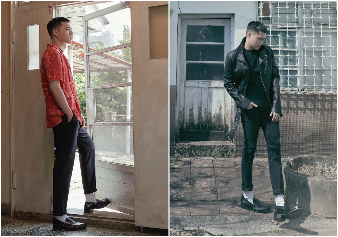 ALLSAINTS透過周湯豪獨一無二的態度魅力詮釋品牌核心理念「態度、個性、創造力」。（ALLSAINTS提供）