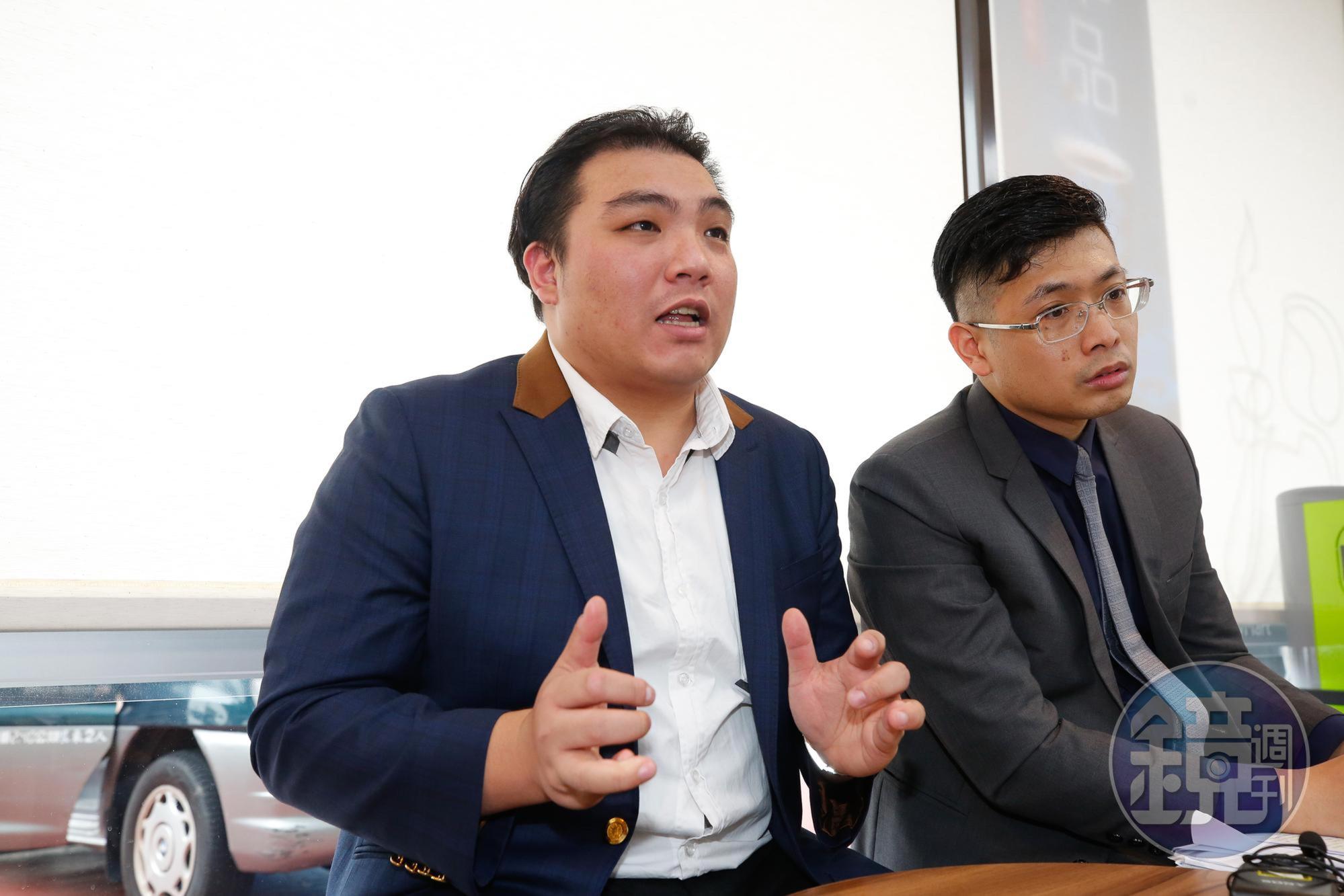 裕國冷凍第三代楊育偉（左）是新任董座，而他也提出未來的經營方針。