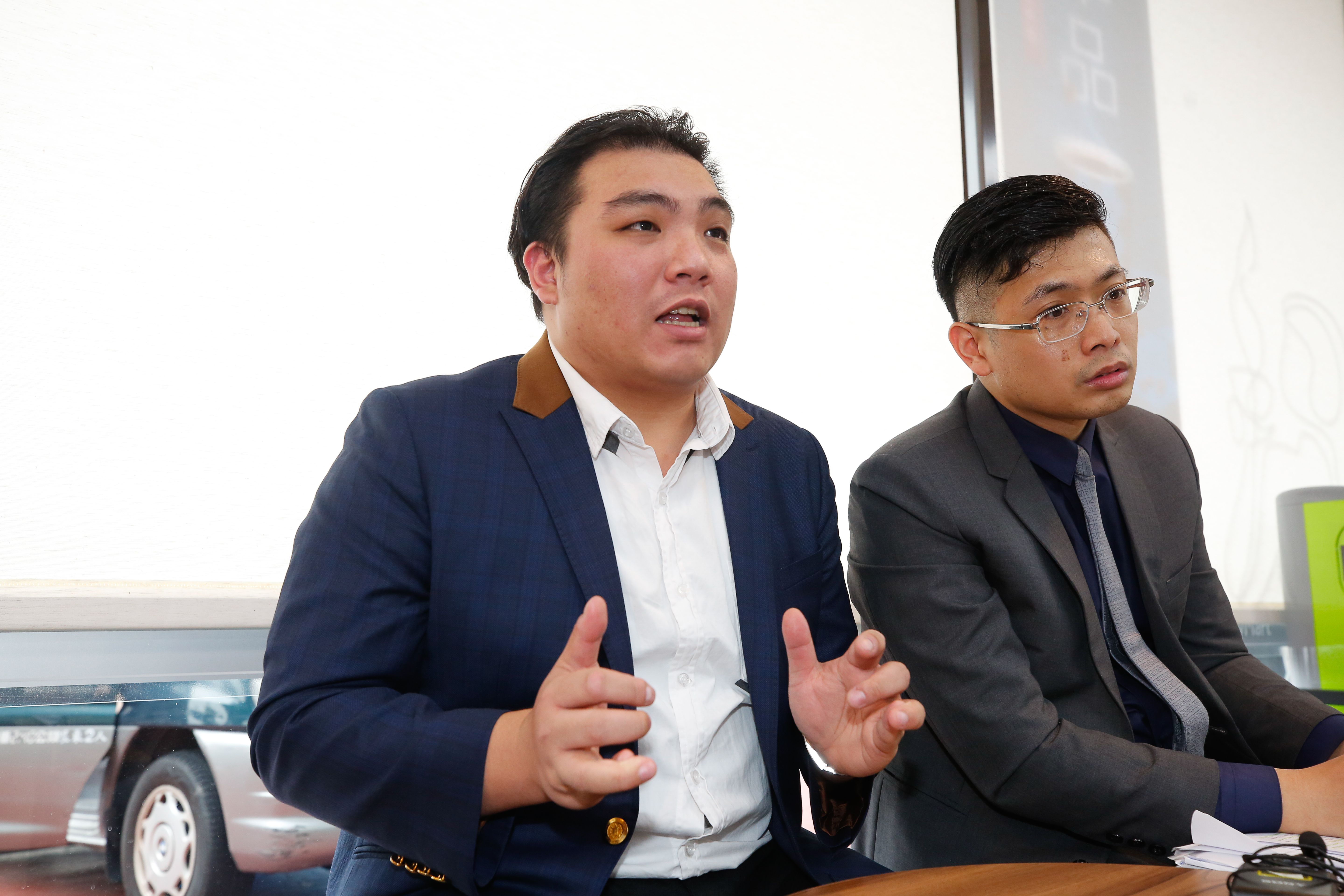 裕國冷凍第三代楊育偉（左）是新任董座，而他也提出未來的經營方針。