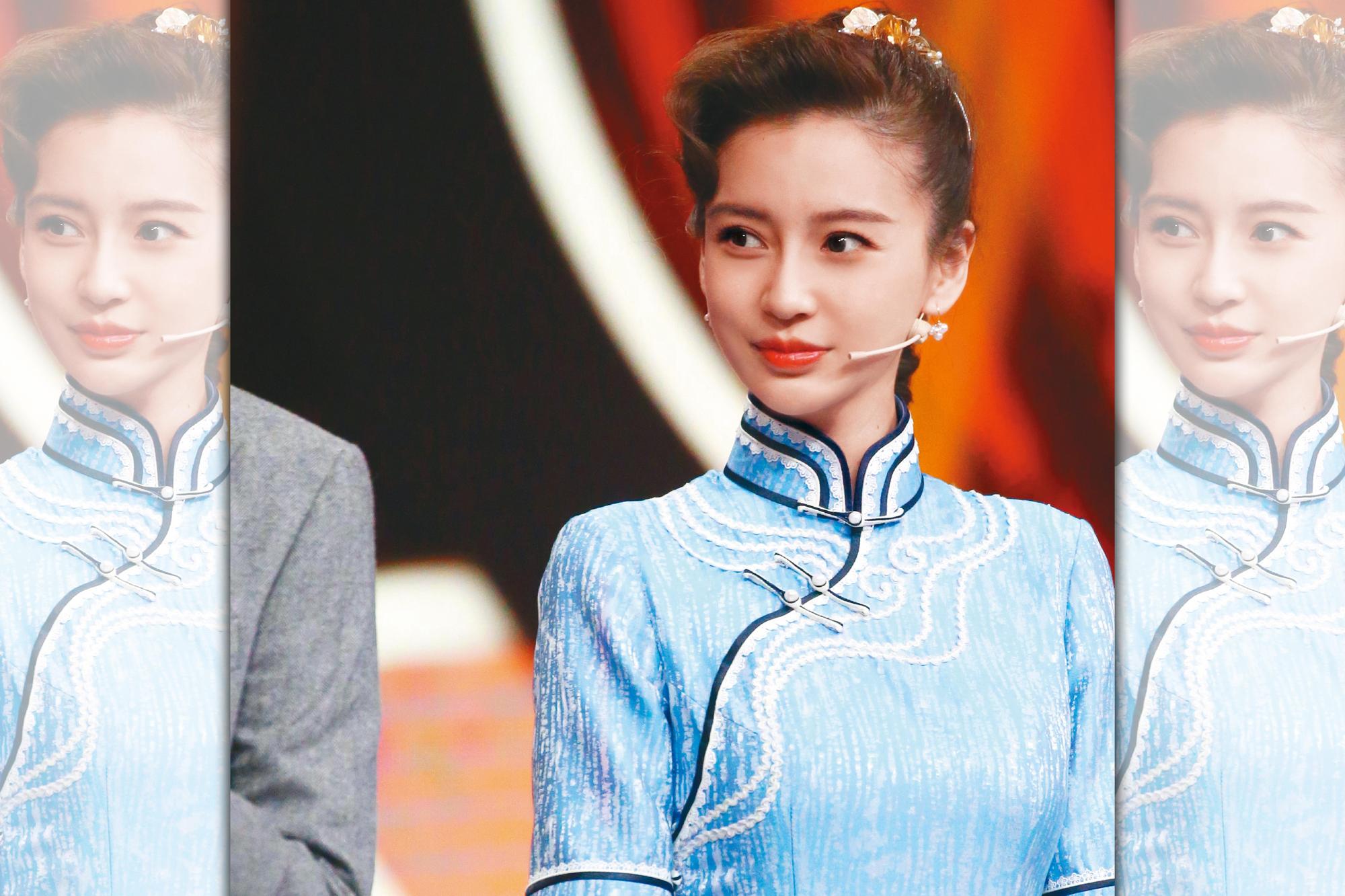傳Angelababy曾接觸《樂來越愛你》導演新片《巴比倫》商談演出重要配角,卻因拍攝地點改變及惜肉打退堂鼓。(翻攝自Angelababy微博)